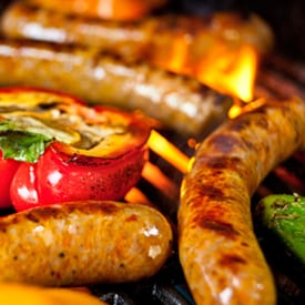 Hofmann Italian Sausage on grill