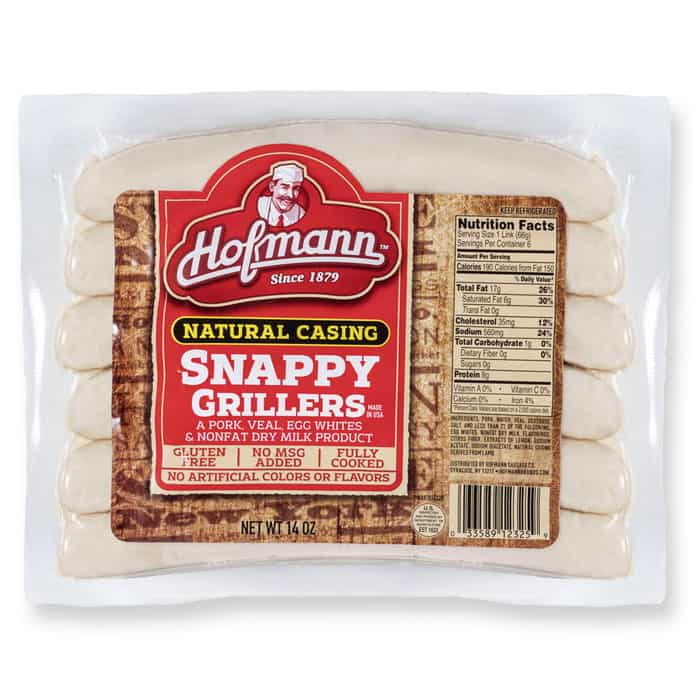 Hofmann Snappy Grillers in packaging