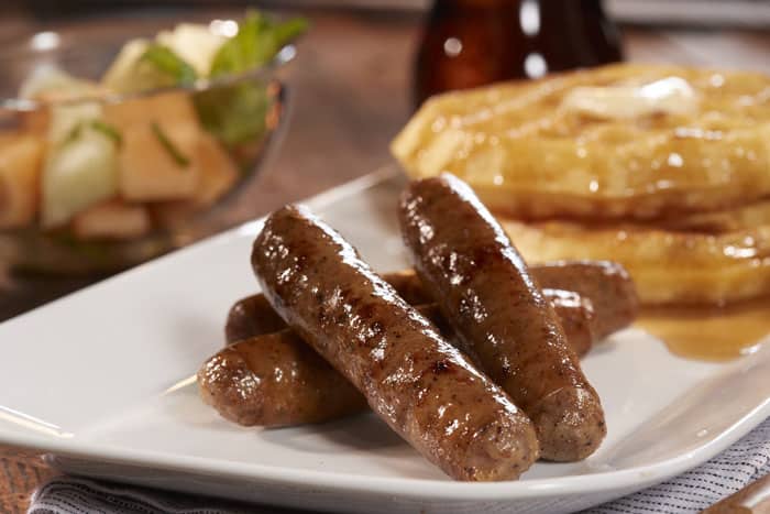 Hofmann Maple Sausage links on plate