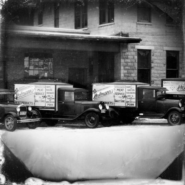 Hofmann vintage delivery fleet