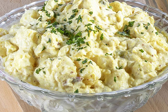Hofmann Horseradish Mustard kickin' potato salad