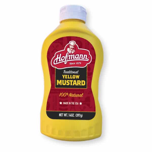 Traditional Yellow Mustard Hofmann Sausage Company