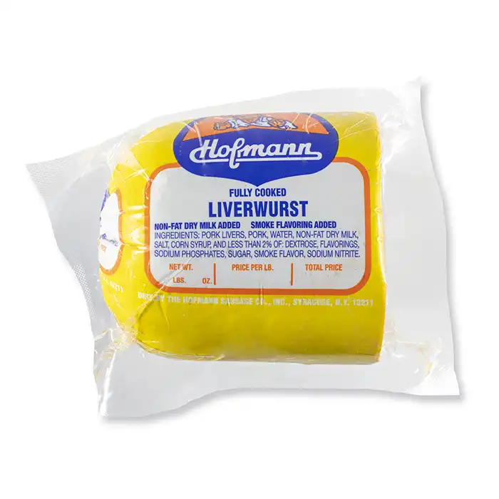 Hofmann Liverwurst Chunk Packaging