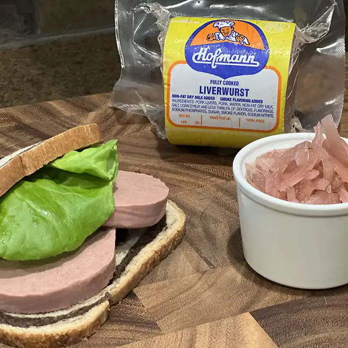 Hofmann Liverwurst Sandwich